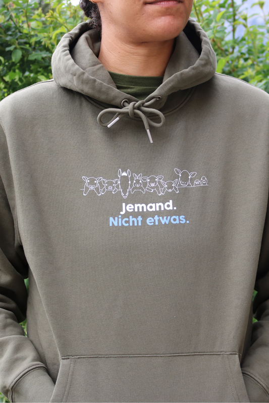 Hoodie Jemand. nicht etwas